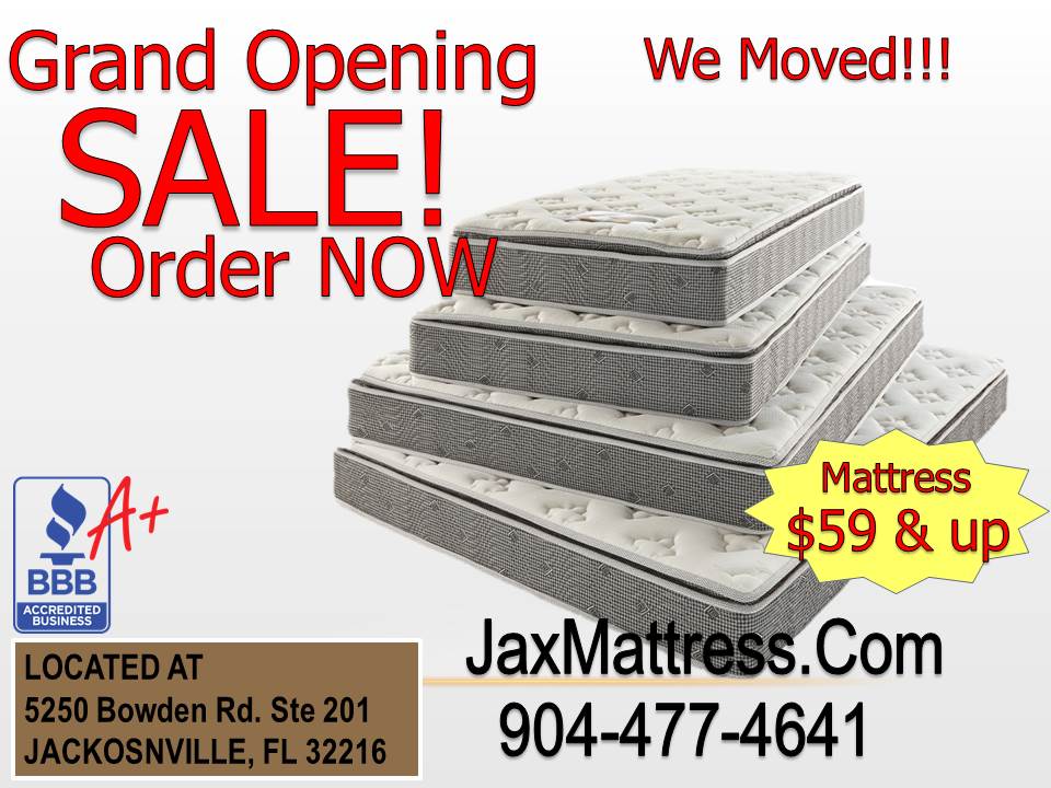 Lowest priced new Mattress and furniture delivered in Jacksonville ...